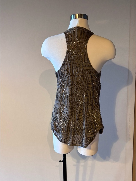 Ralph Lauren Tops - Ralph Lauren Embellished Racerback Camisole - Taupe
